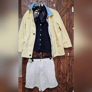 Towncraft White Vintage Woman's Shorts Size W-32